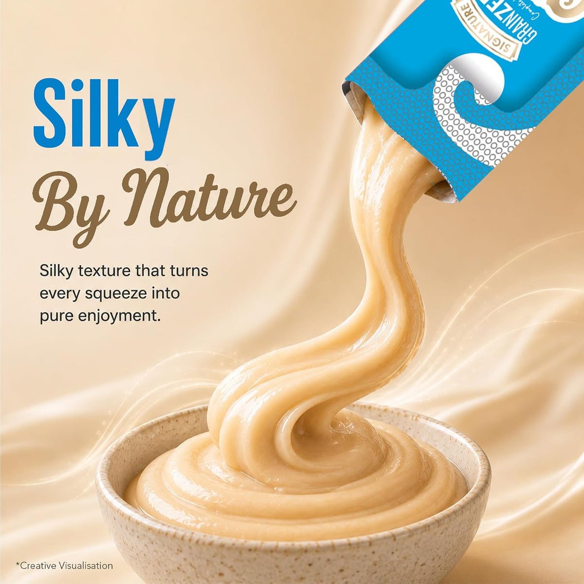 Signature Grain Zero Creamy Lickable Cat Treats Chicken and Liver, 360 Gm - 20 Sachet + 4 Free