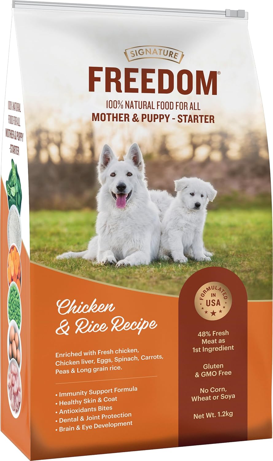 Signature Freedom Chicken & Rice Starter (Mother & Puppy) Dog Dry Food