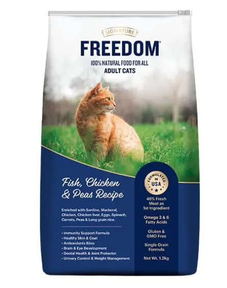 Signature Freedom Persian and Long coat adult cats