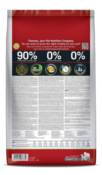 Farmina N&D Ancestral Chicken Light Adult Medium / Maxi Dry Dog Food