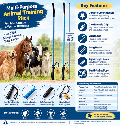 Pinky Paws Training Hunter Stick for Puppies and Dogs Pack of 2