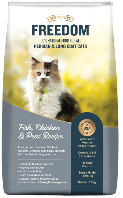Signature Freedom Persian & Long Coat Cat Dry Food