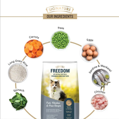 Signature Freedom Persian & Long Coat Cat Dry Food