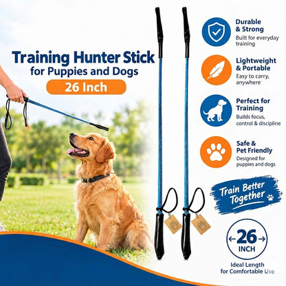 Pinky Paws Training Hunter Stick for Puppies and Dogs Pack of 2
